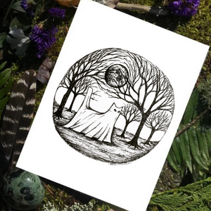 Cat Ghostie - Fine Art Print