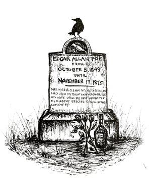 The Grave of Edgar Allan Poe