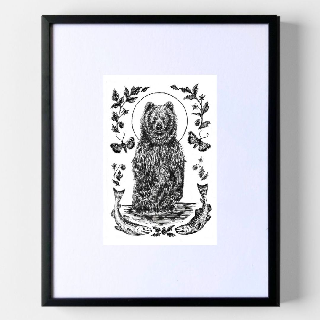 Interconnected -Original Pen and Ink Illustration